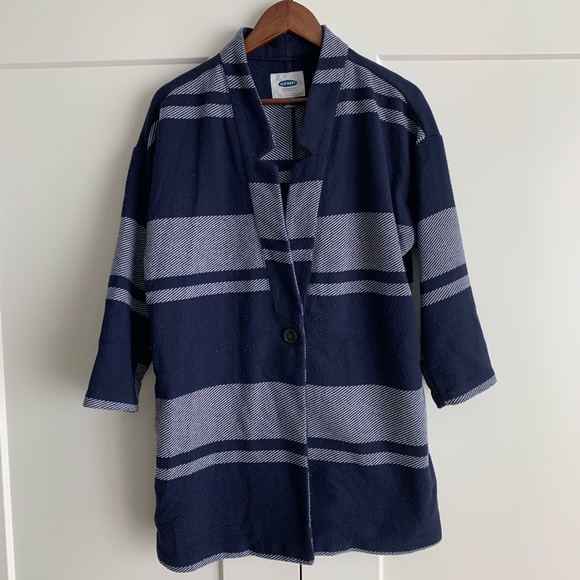 Oversized plaid coat - Picture 1 of 3